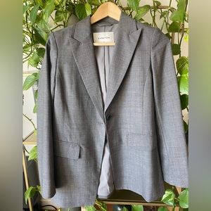 Aritzia Babaton Grey Wool Blazer
